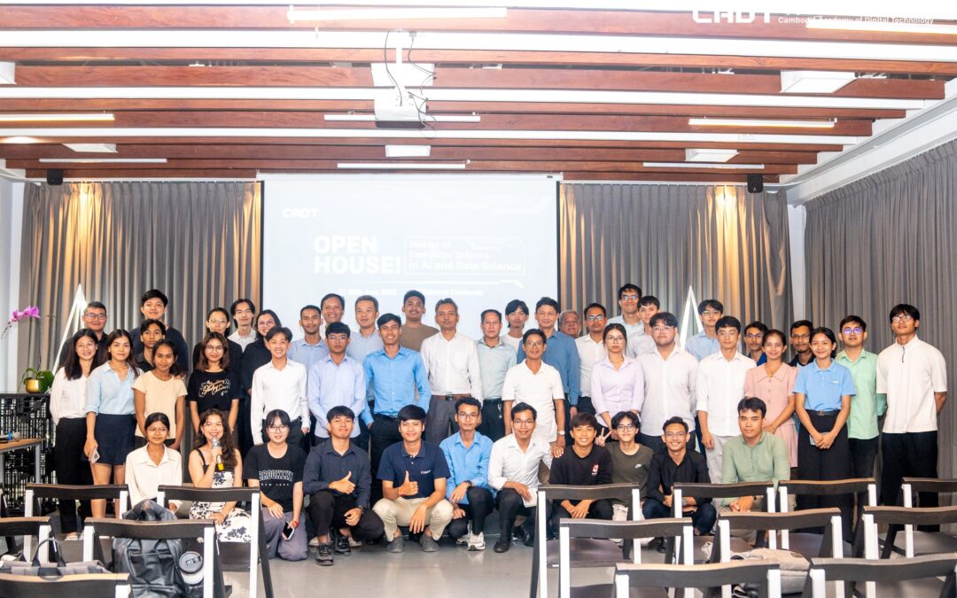 CADT Successfully Hosts Master’s Program Open House, Ignites Passion for AI & Data Science